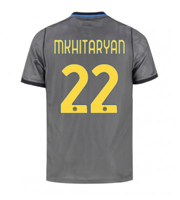 Inter Milan Henrikh Mkhitaryan #22 Tredjetrøje 2026-27 Kortærmet